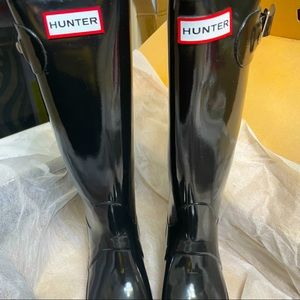 Black Hunter rain boots